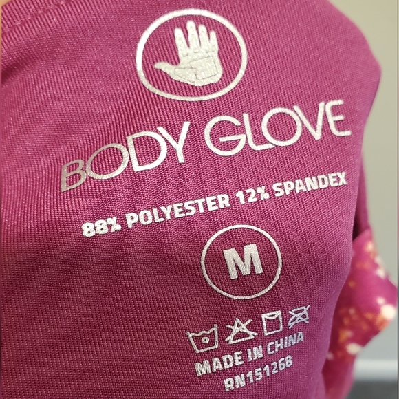 ☆ 3/35$ | BODY GLOVE | Pink & Orange Sports Bra in size Medium - Picture 3 of 4